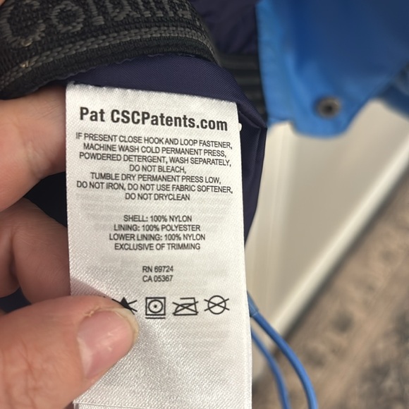 Columbia Blue and Black jacket with Omni- Heat tech - women’s size M - Picture 13 of 14